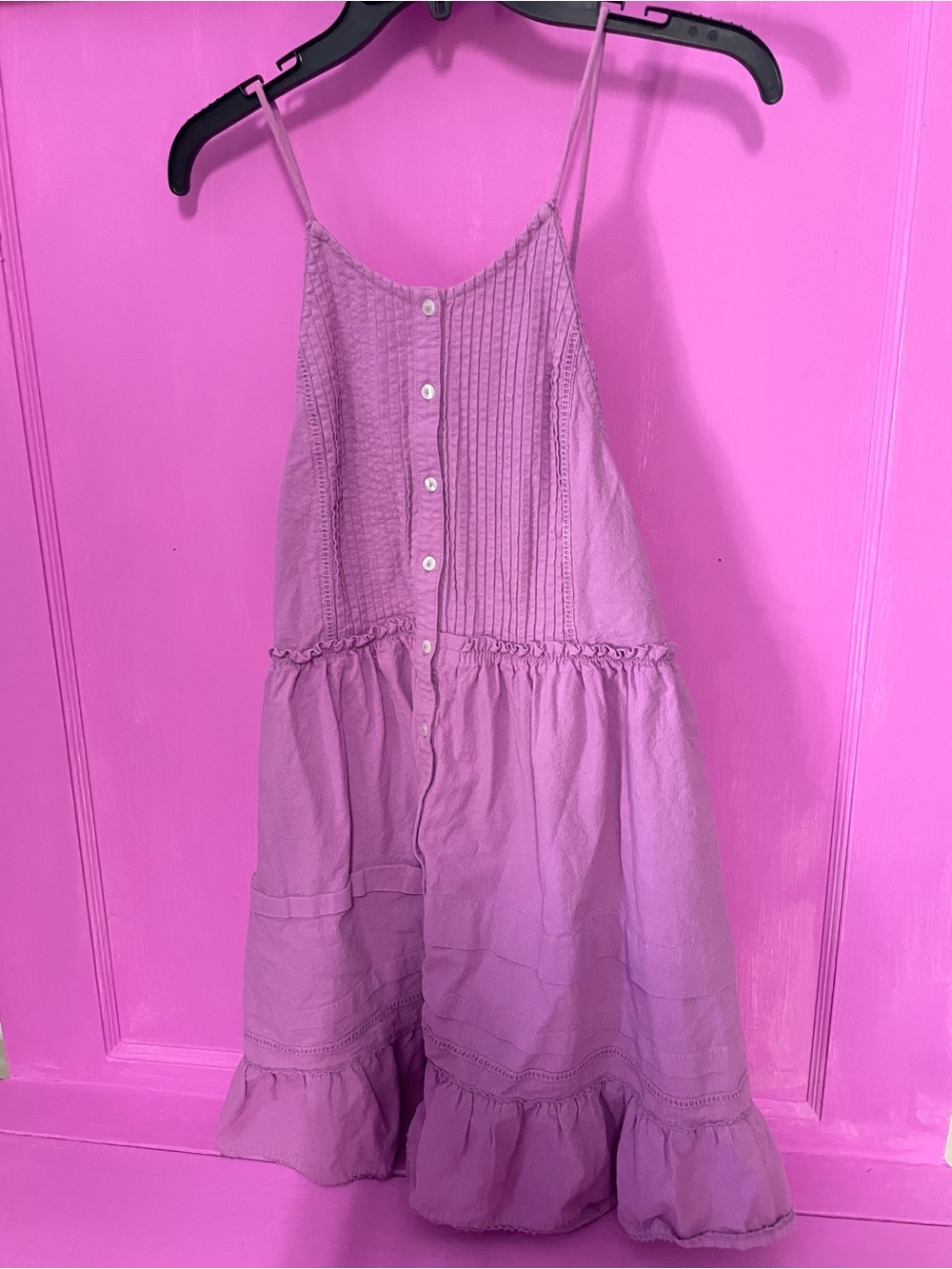 Free People Lilac Drawstring Mini Dress - Picture 5 of 5